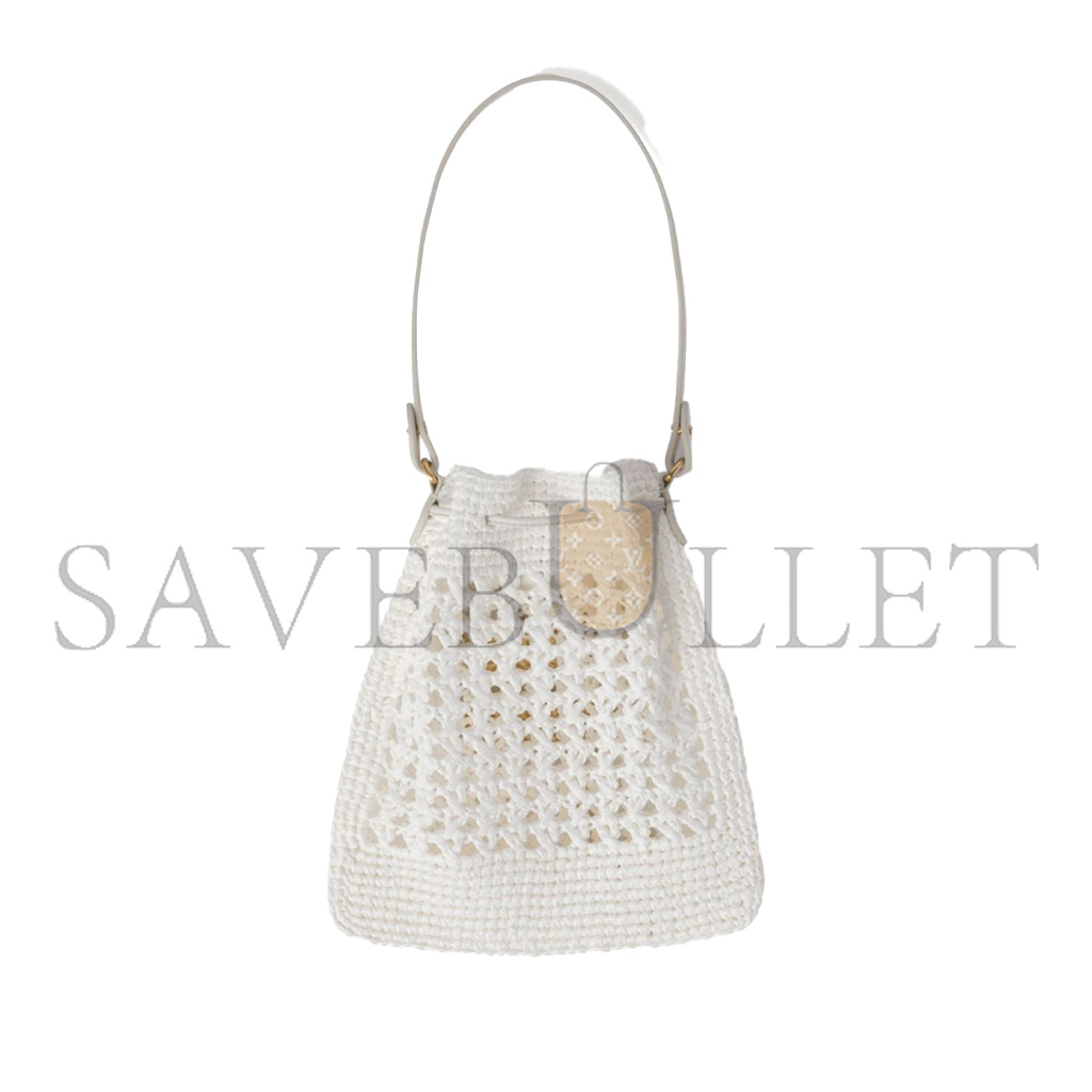 MIU MIU WOVEN RAFFIA BAG 5ND016 (23*20cm)